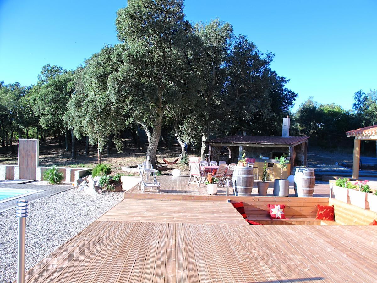 Mas La Marchette Bed & Breakfast Ceret Luaran gambar